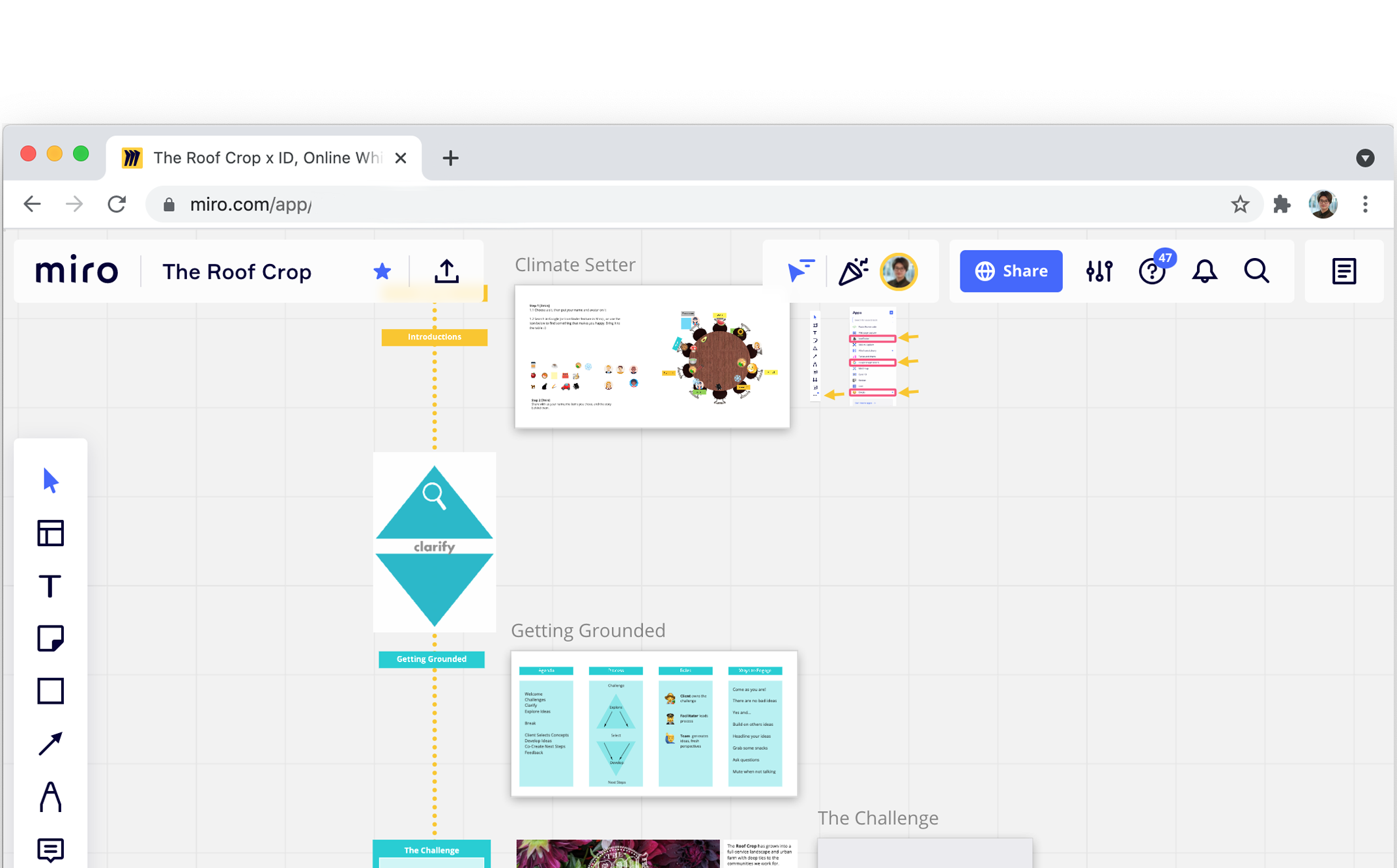 Design Thinking — Roofcrop preview